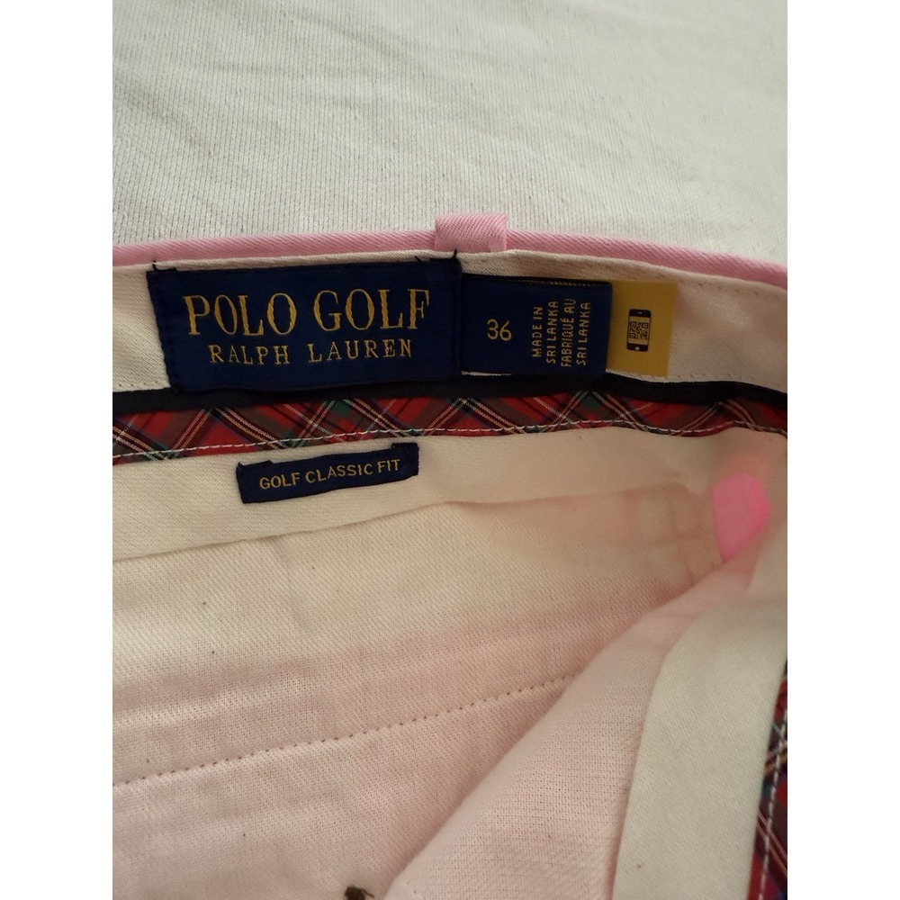 NEW Polo Ralph Lauren Classic Fit Golf 5/15 Pink Shorts Mens Size 36 POLO SHORTS - Picture 7 of 11